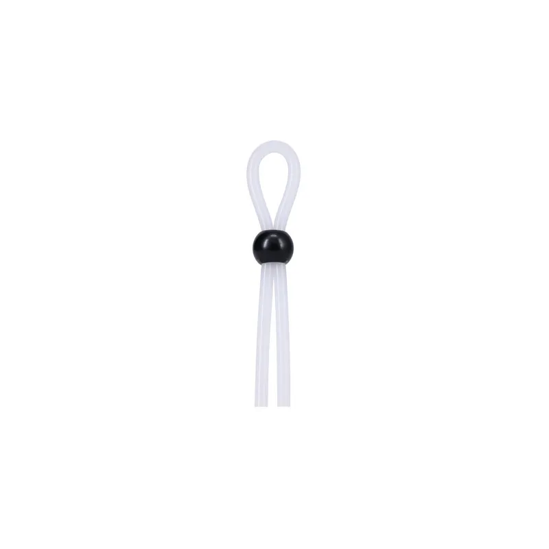RockSolid by Doc Johnson Cockring Lasso Single Blanc